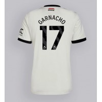 Fotballdrakt Herre Manchester United Alejandro Garnacho #17 Tredjedrakt 2024-25 Kortermet